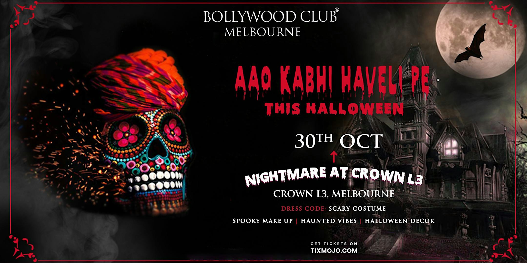 Bollywood Club Presents AAO KABHI HAVELI PE at Crown, Melbourne