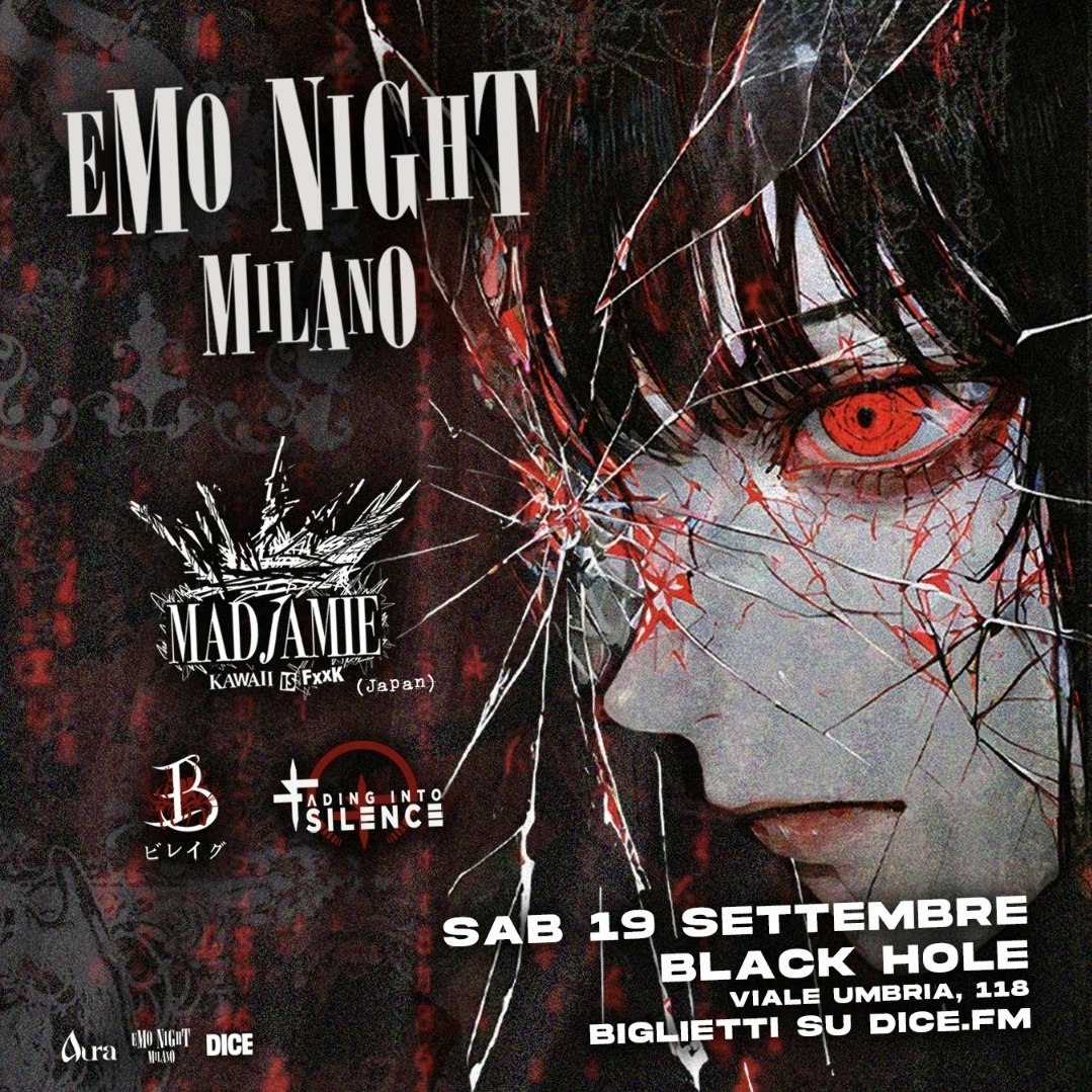 EMO NIGHT MILANO w/MAD JAMIE
