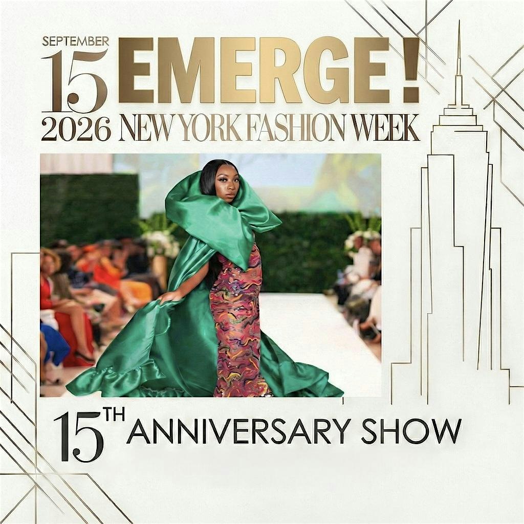Emerge! Fashion Runway Show &  Awards 15th Anniversary