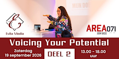 Voicing Your Potential DL 2: " Je stem gebruiken met kracht & impact!"