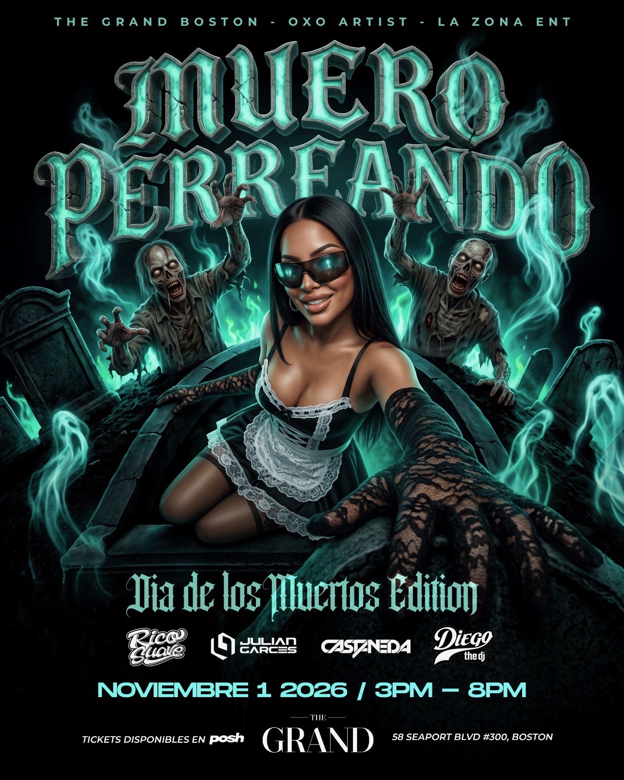 MUERO PERREANDO - DIA DE LOS MUERTOS DAY PARTY