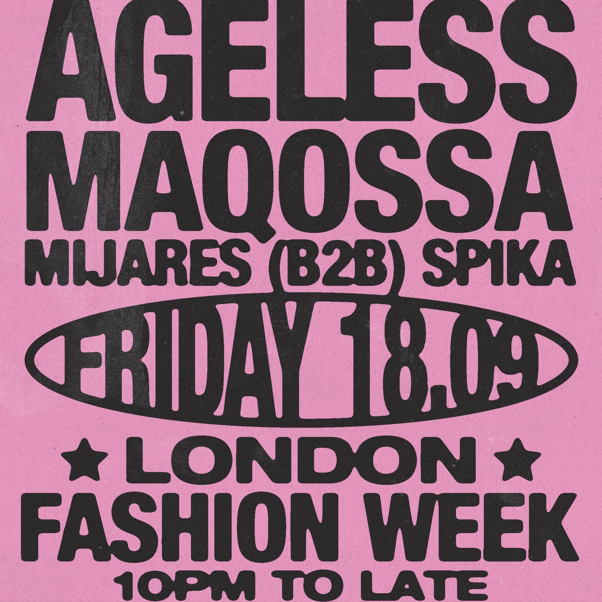 Maqossa & Friends (London Fashion Week)