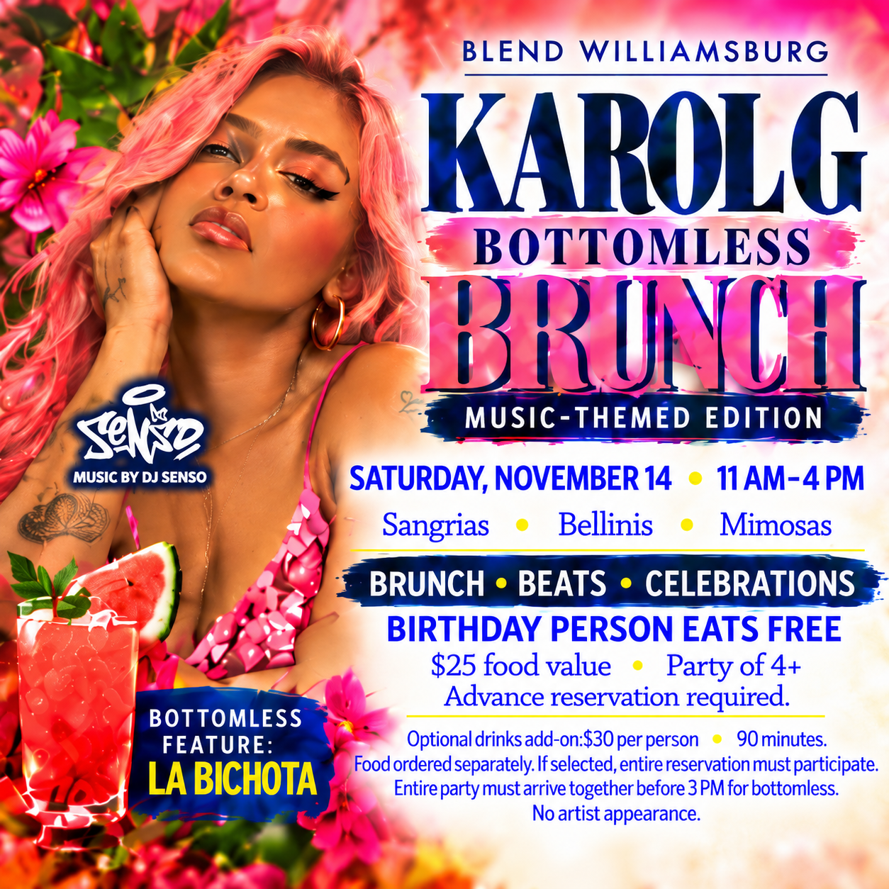 KAROL G BOTTOMLESS BRUNCH EDITION
