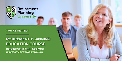 Retirement Planning University - UT Dallas - October 2026