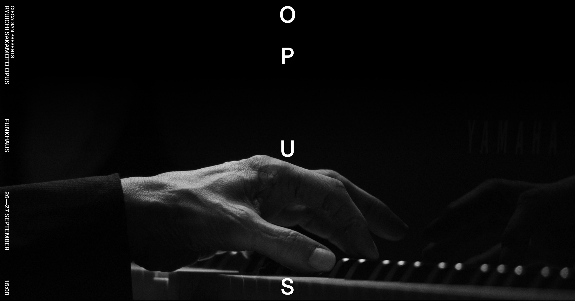 Ryuichi Sakamoto Opus (Audiophile Screening)