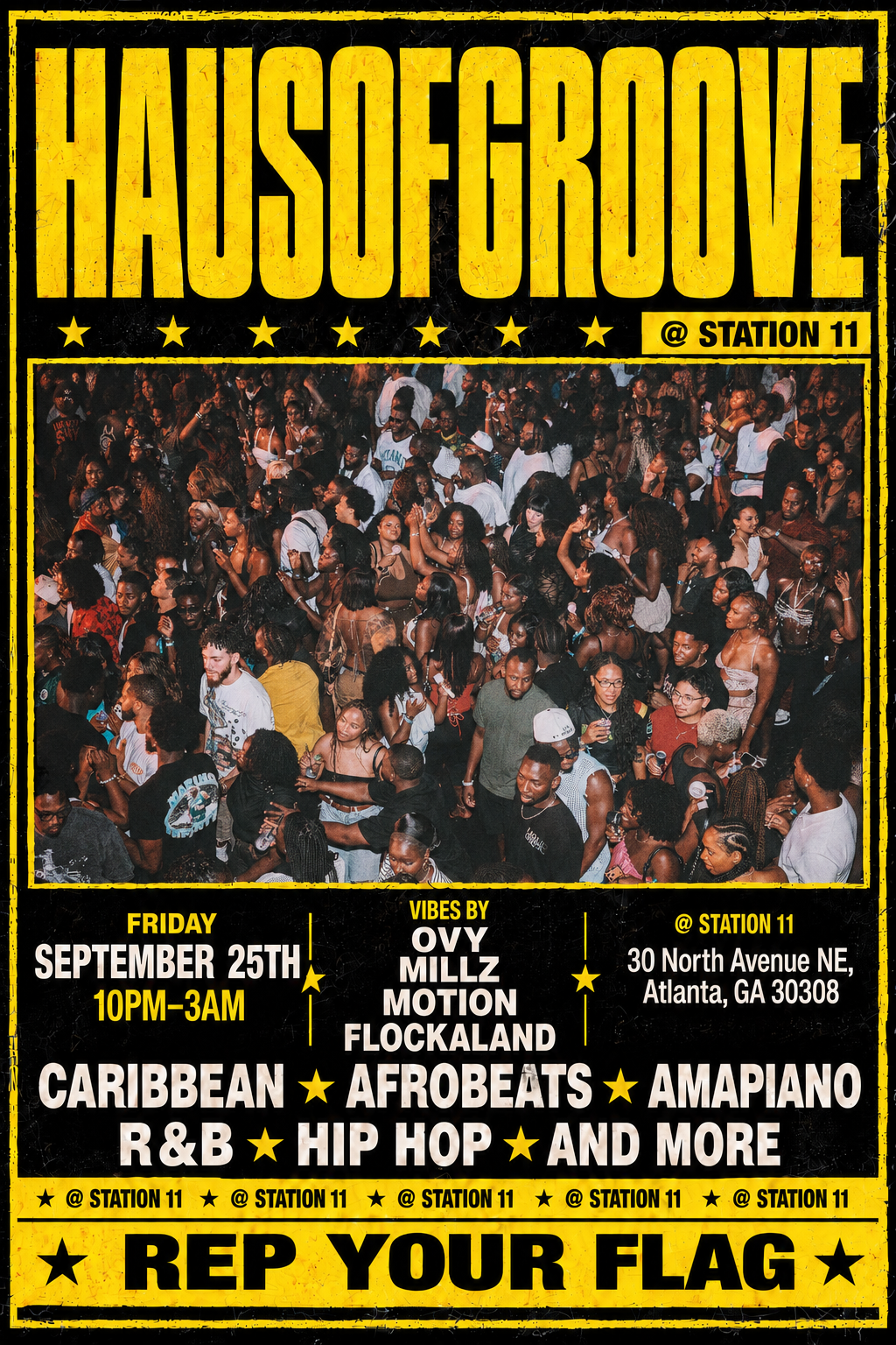HAUSOFGROOVE (REP YOUR FLAG)