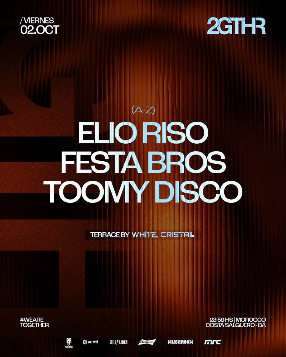 Elio Riso - 2gthr, Club Morocco Costanera - ALLMusicParties