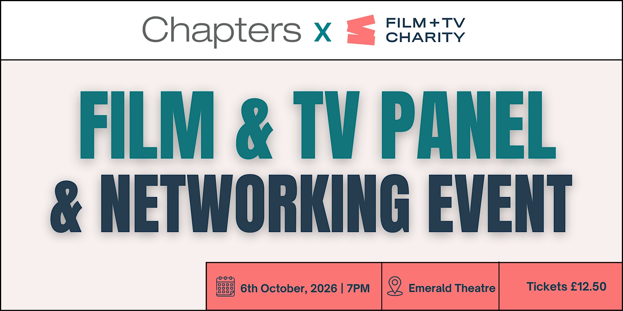 Chapters & Film + TV Charity Fundraiser Event