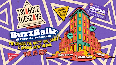 UWE Bristol Official Freshers | Triangle Tuesdays