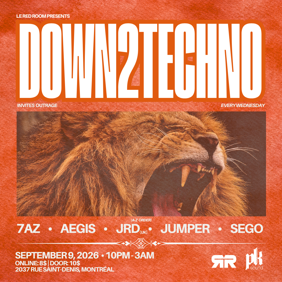 DOWN2TECHNO [Every Wednesday]