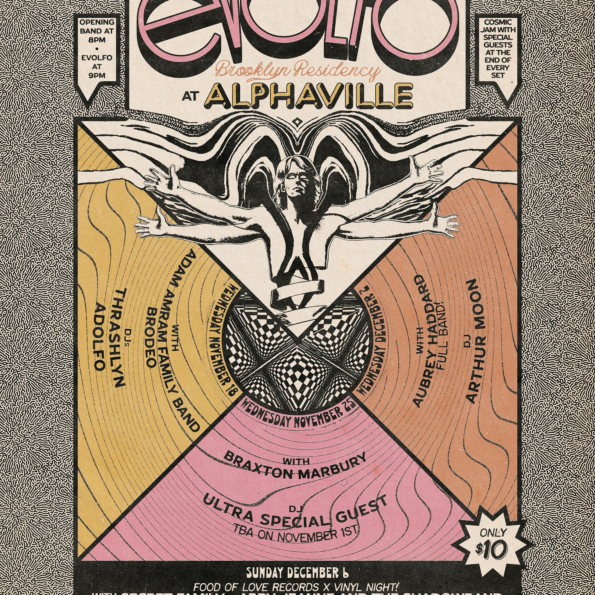 Evolfo, Braxton Marbury, Special Guest DJ