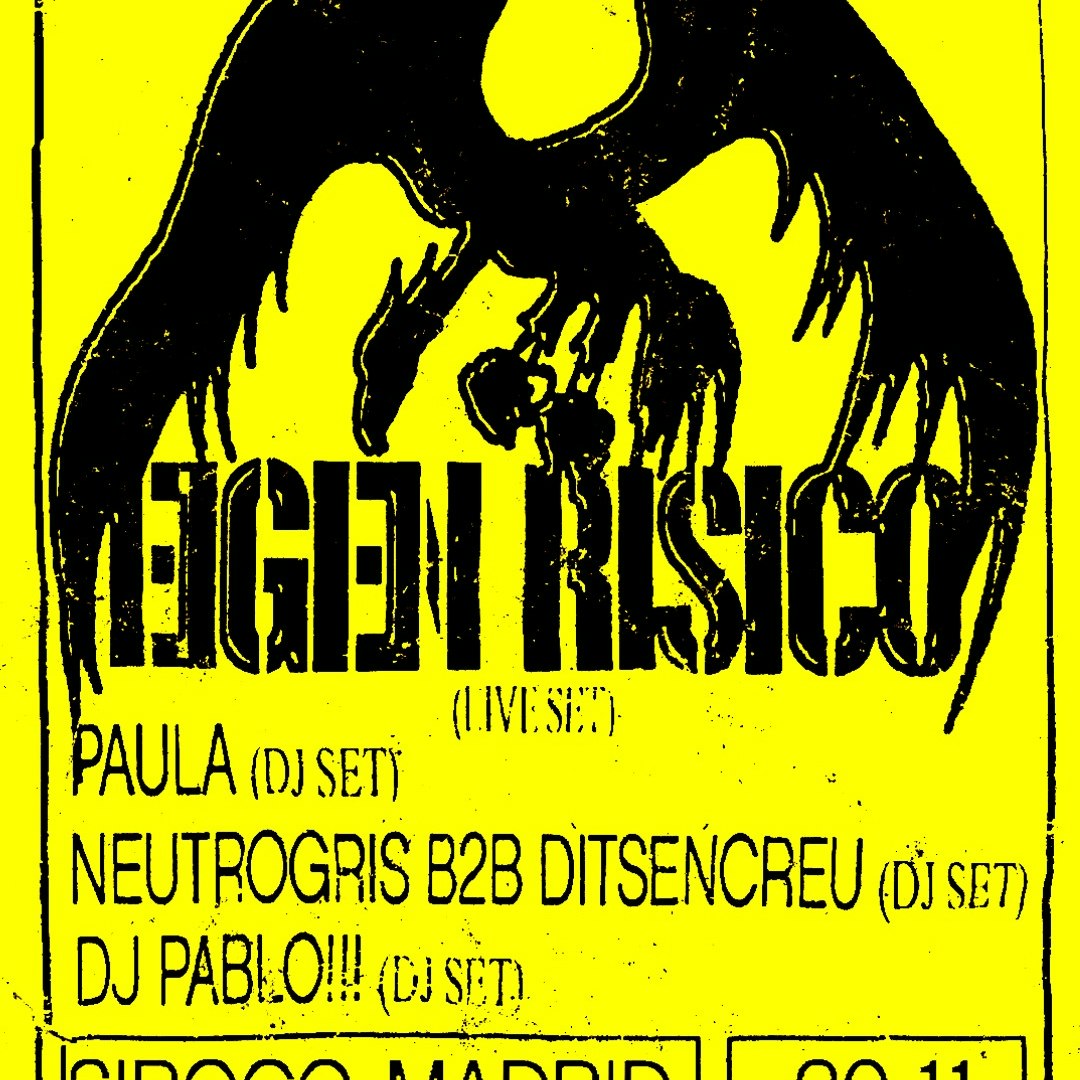 Paula + Eigen Risico + Neutrogris b2b ditsencreu + dj pablo!!!!  