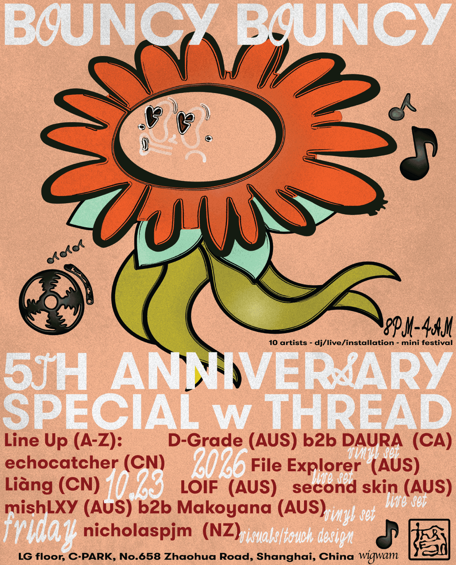 BOUNCY BOUNCY 5th Anniversary Special with Thread