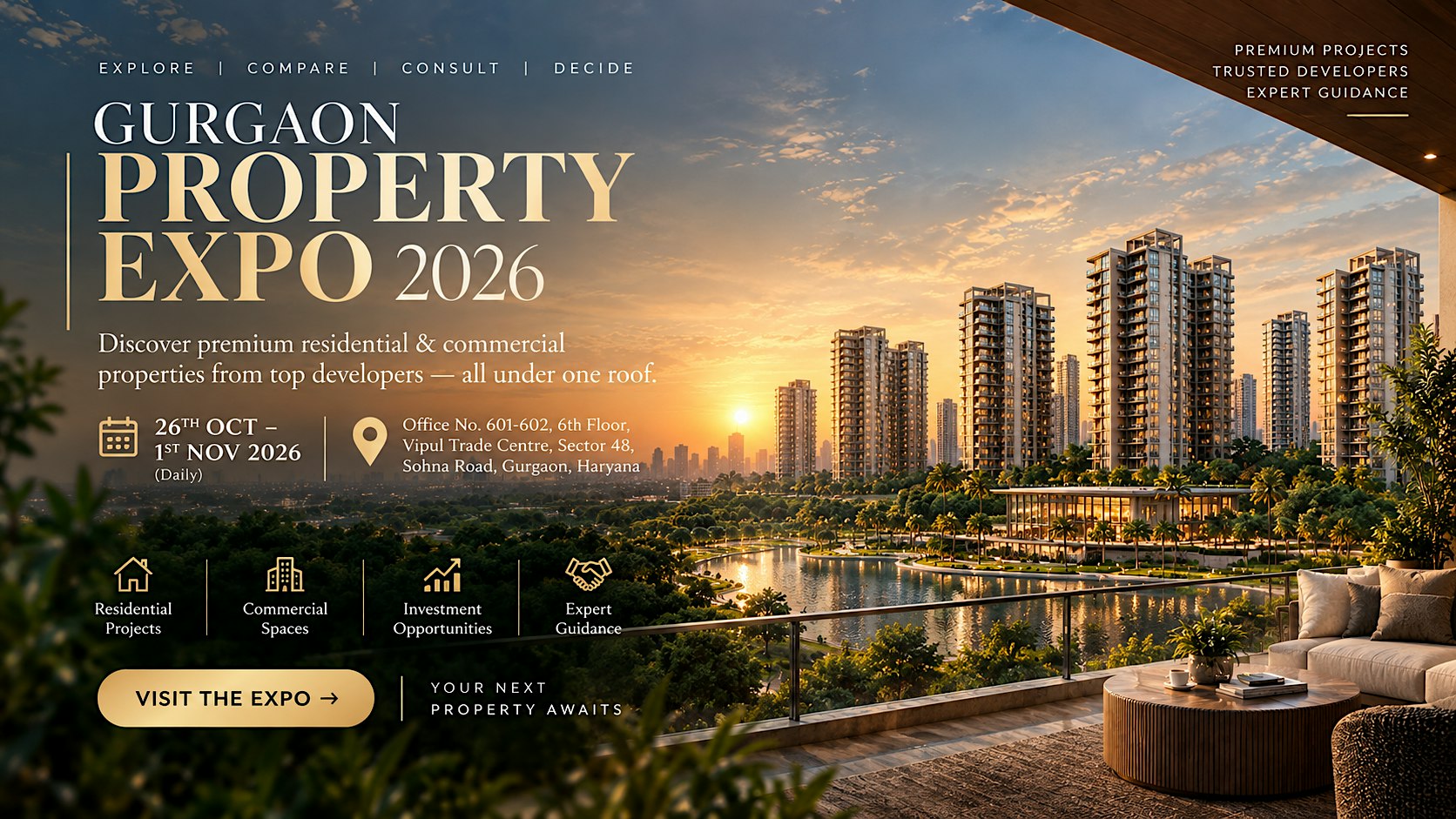 Gurgaon Property Expo 2026 — 7 Days of Exclusive Property Opportunities