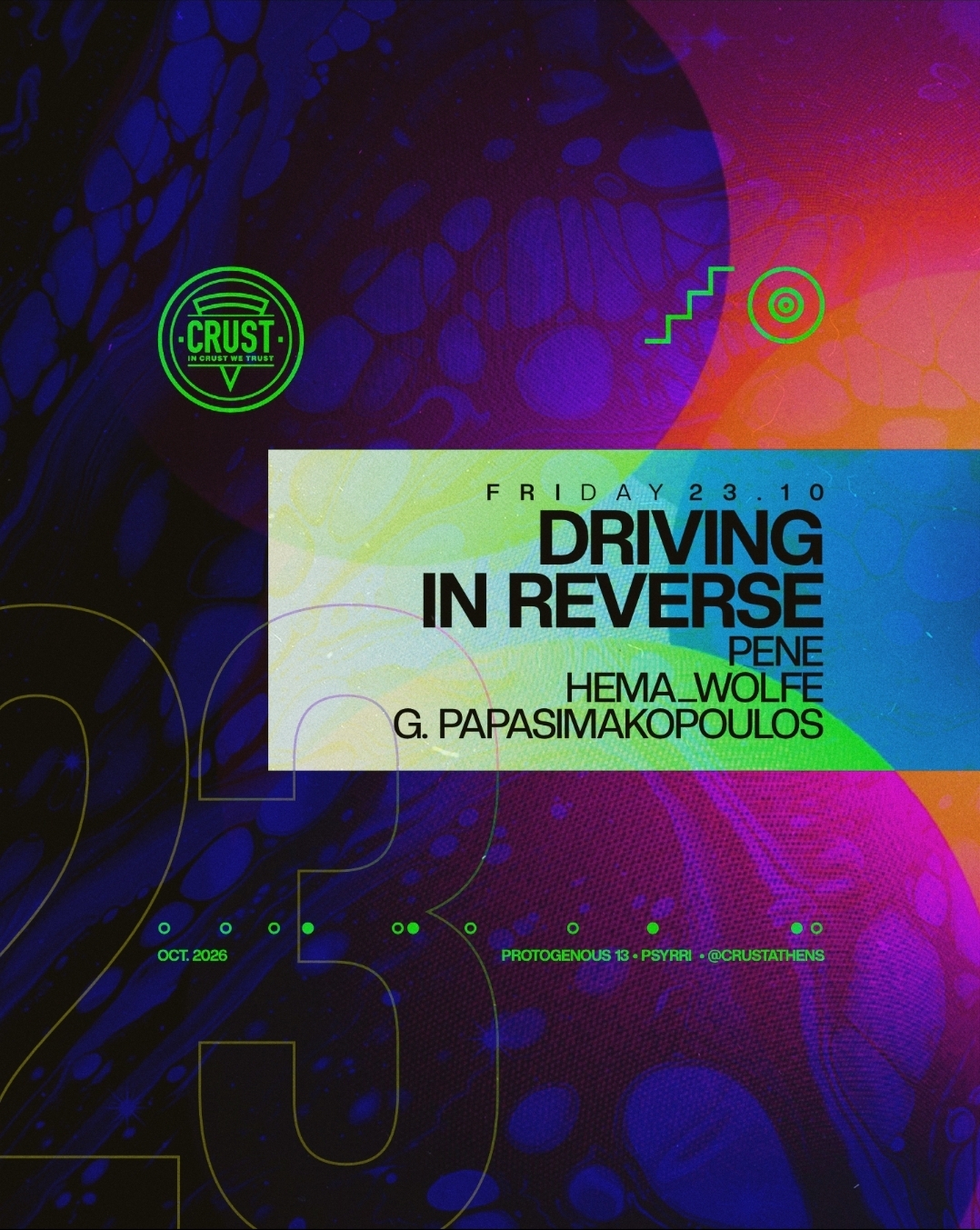 DRIVING IN REVERSE