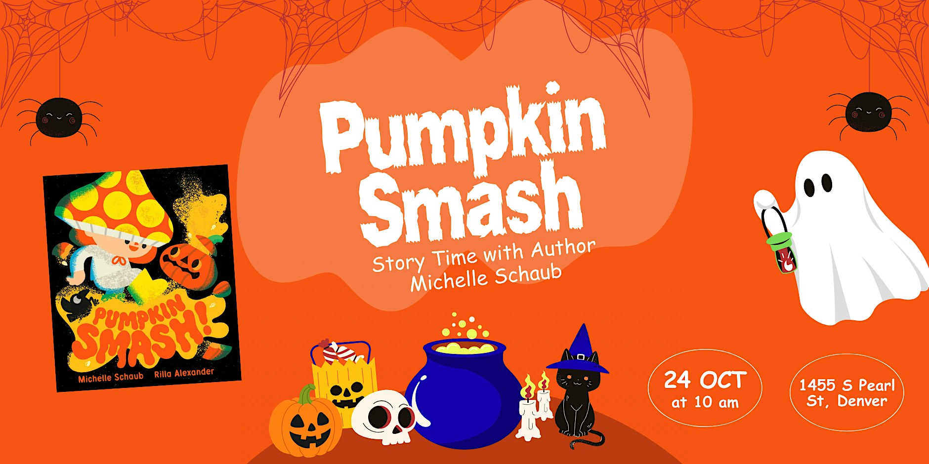 Pumpkin Smash Story Time with Michelle Schaub