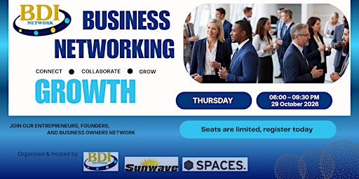 BDI Business Networking for Growth & Success 29.10.26