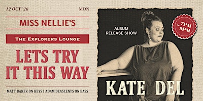 Kate DeL's Album Release Concert