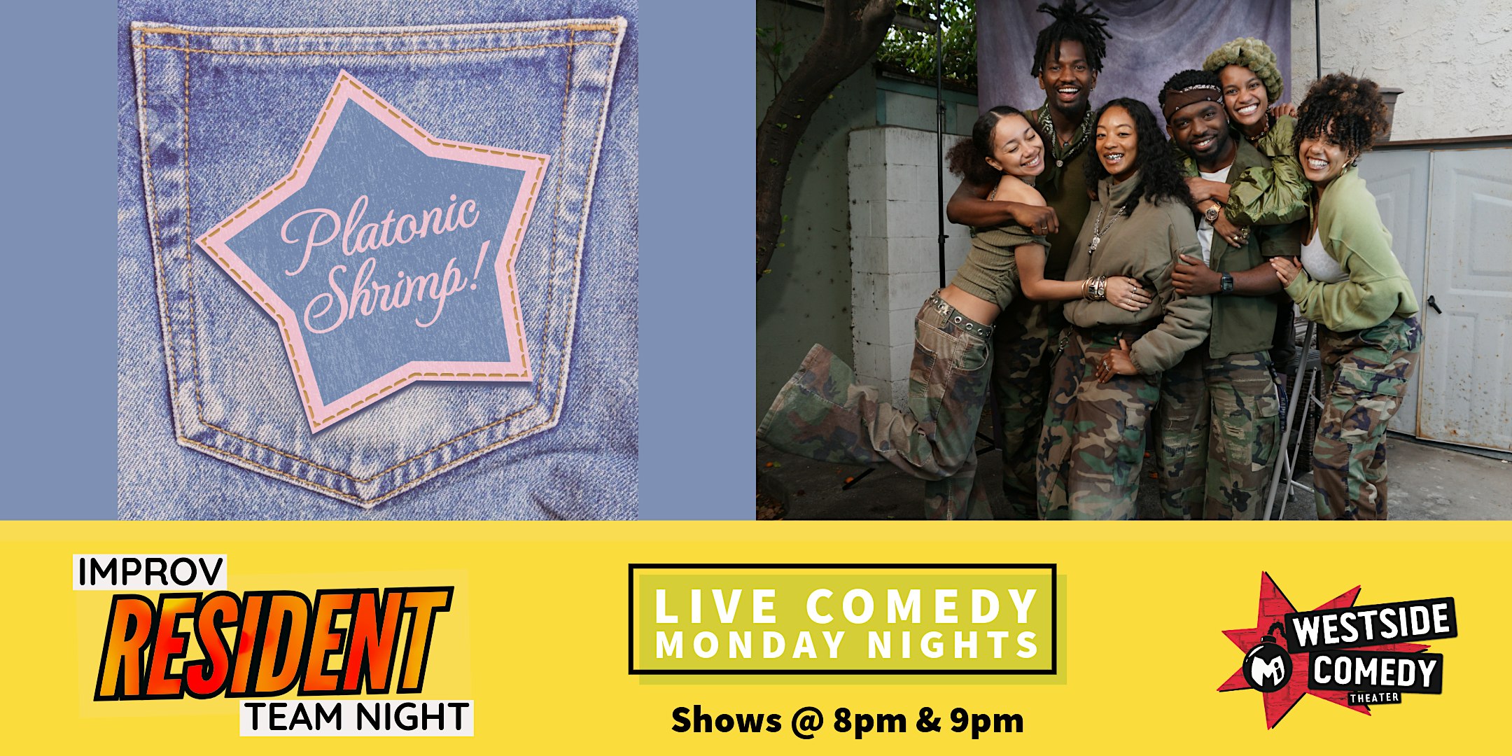 Improv Resident Teams! Platonic Shrimp & BMC Improv