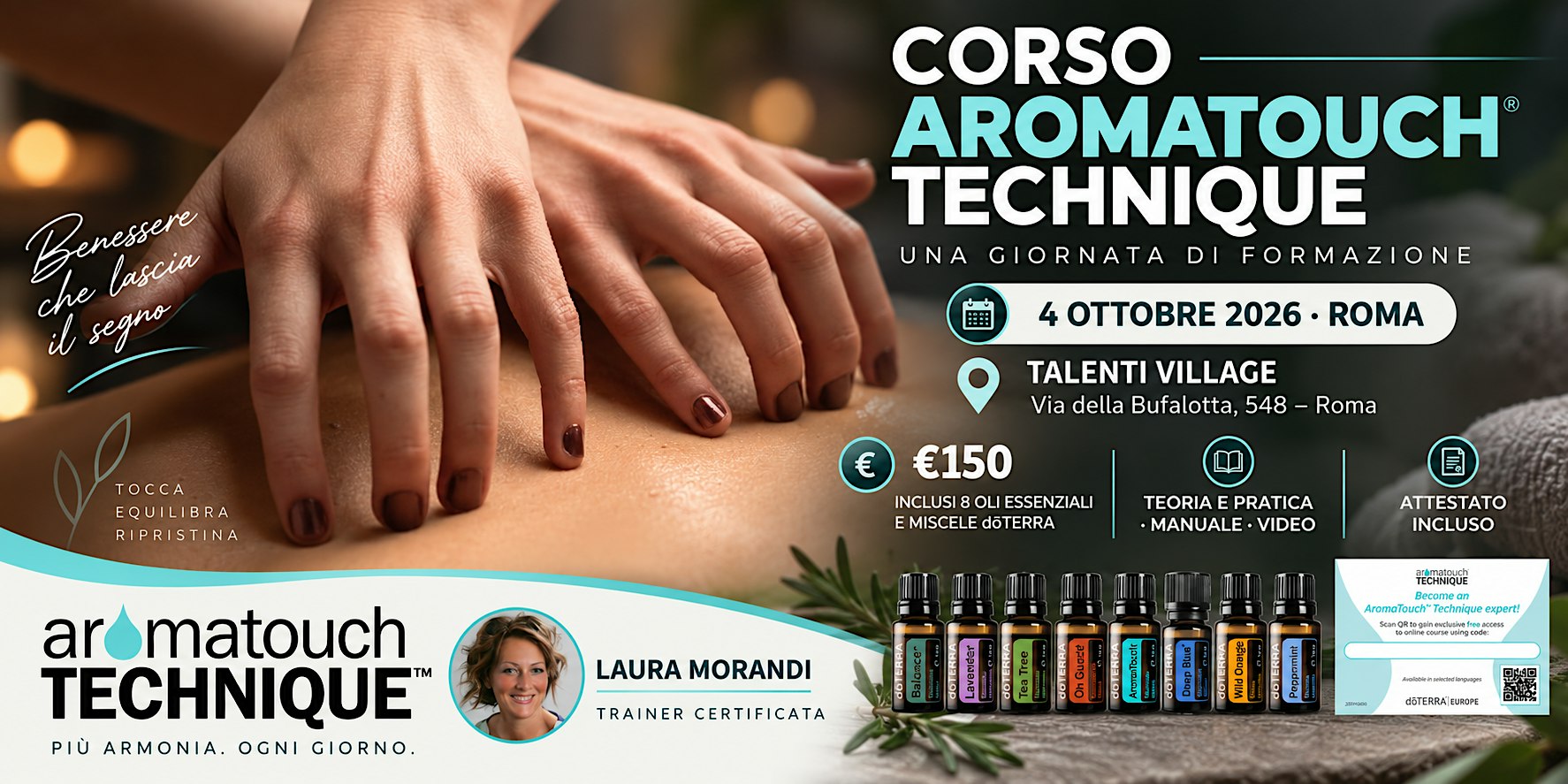 Roma Corso AromaTouch Technique dōTERRA