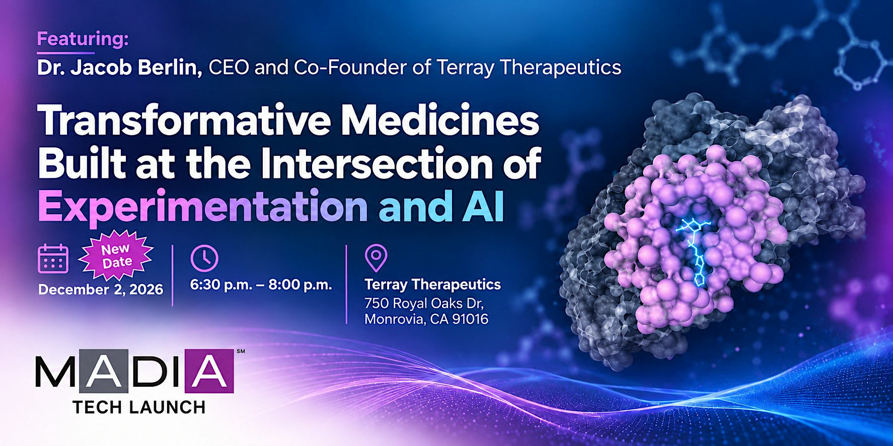 Transformative Medicines at the Intersection of Experimentation and AI