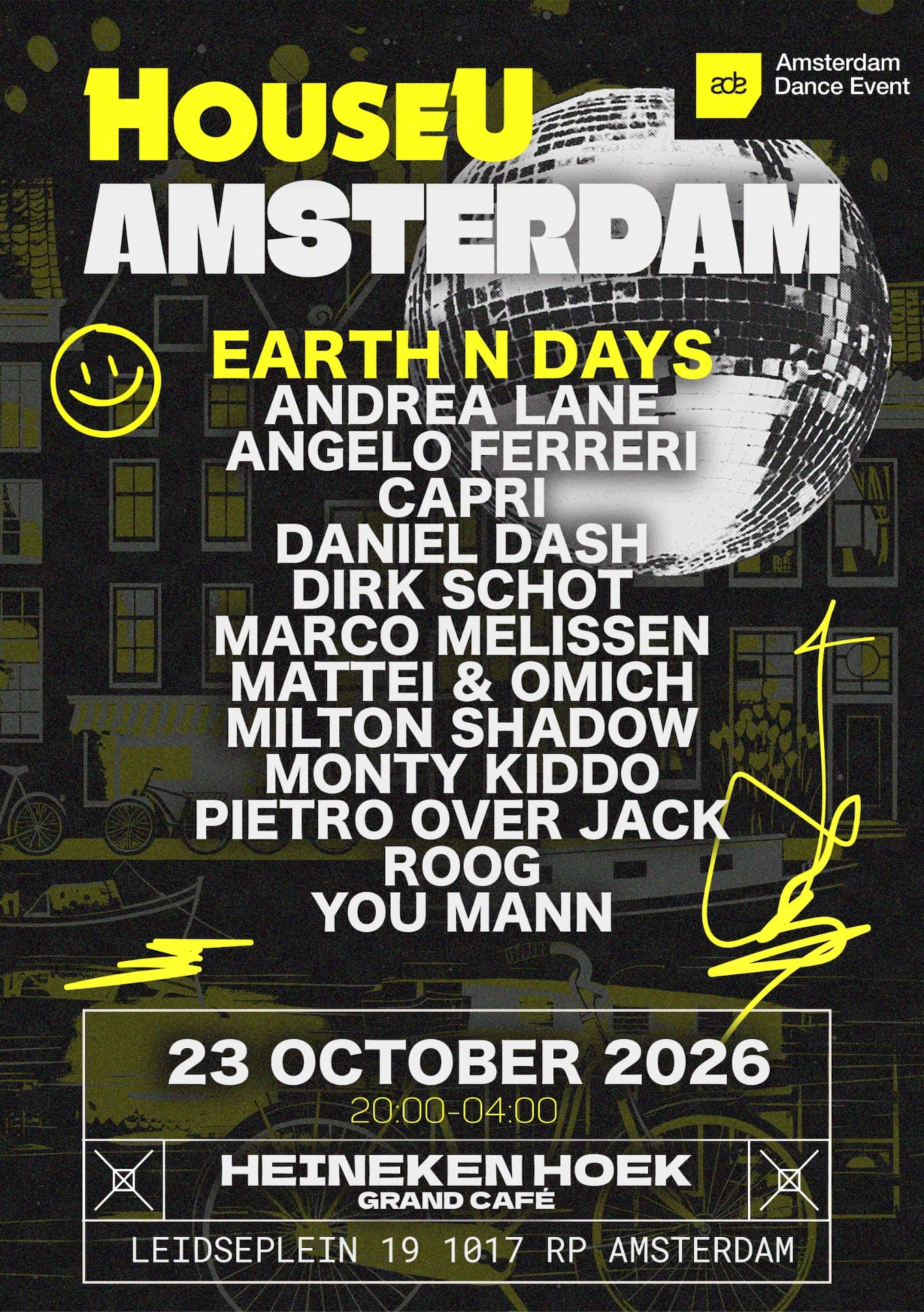ADE x HouseU Amsterdam