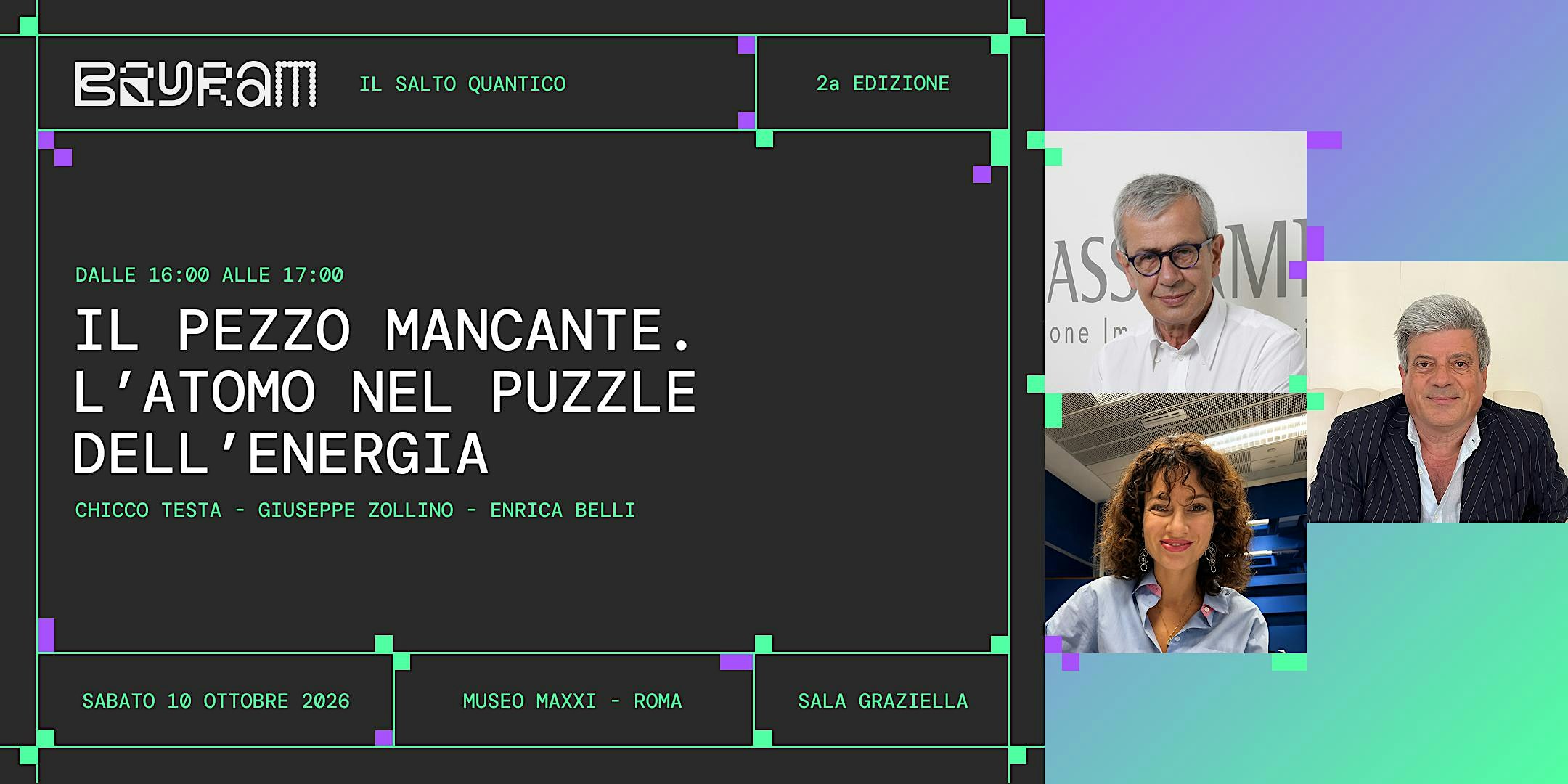 Il pezzo mancante. L'atomo nel puzzle dell'energia