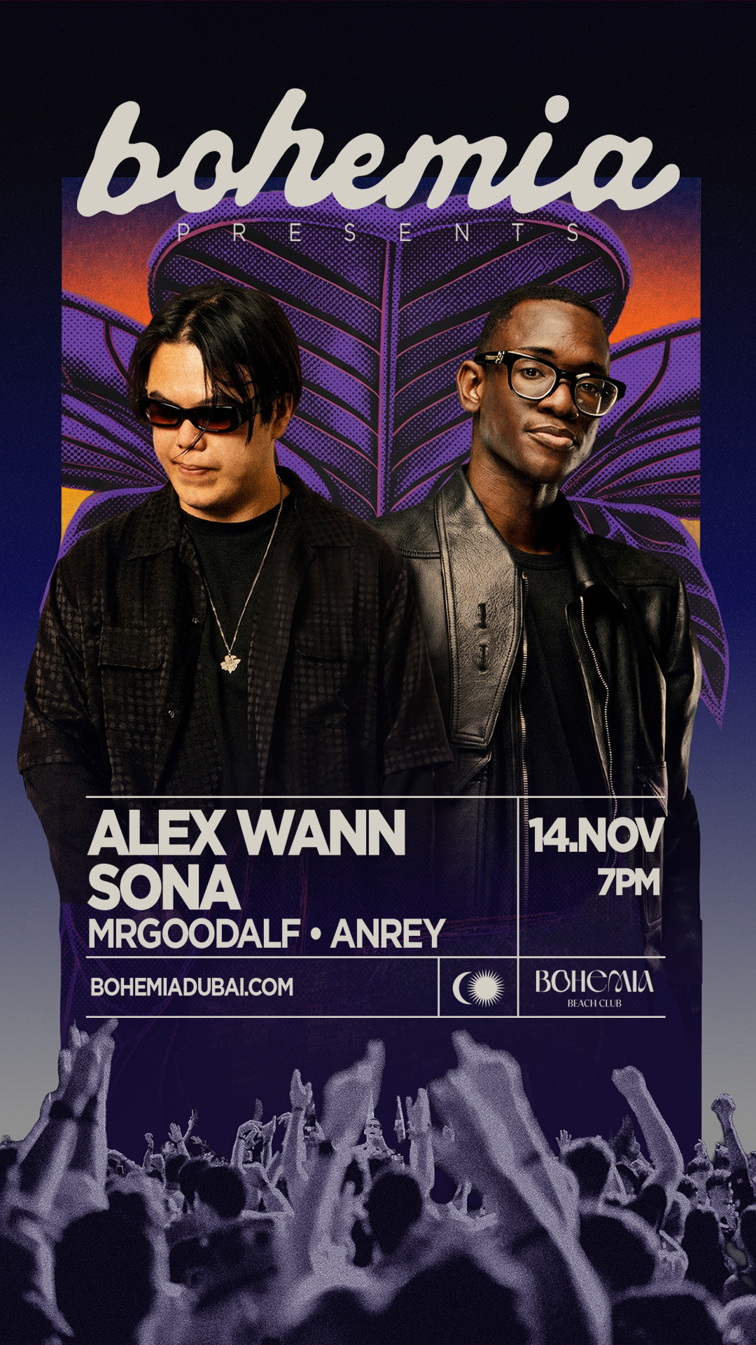 Bohemia presents Alex Wann & SONA