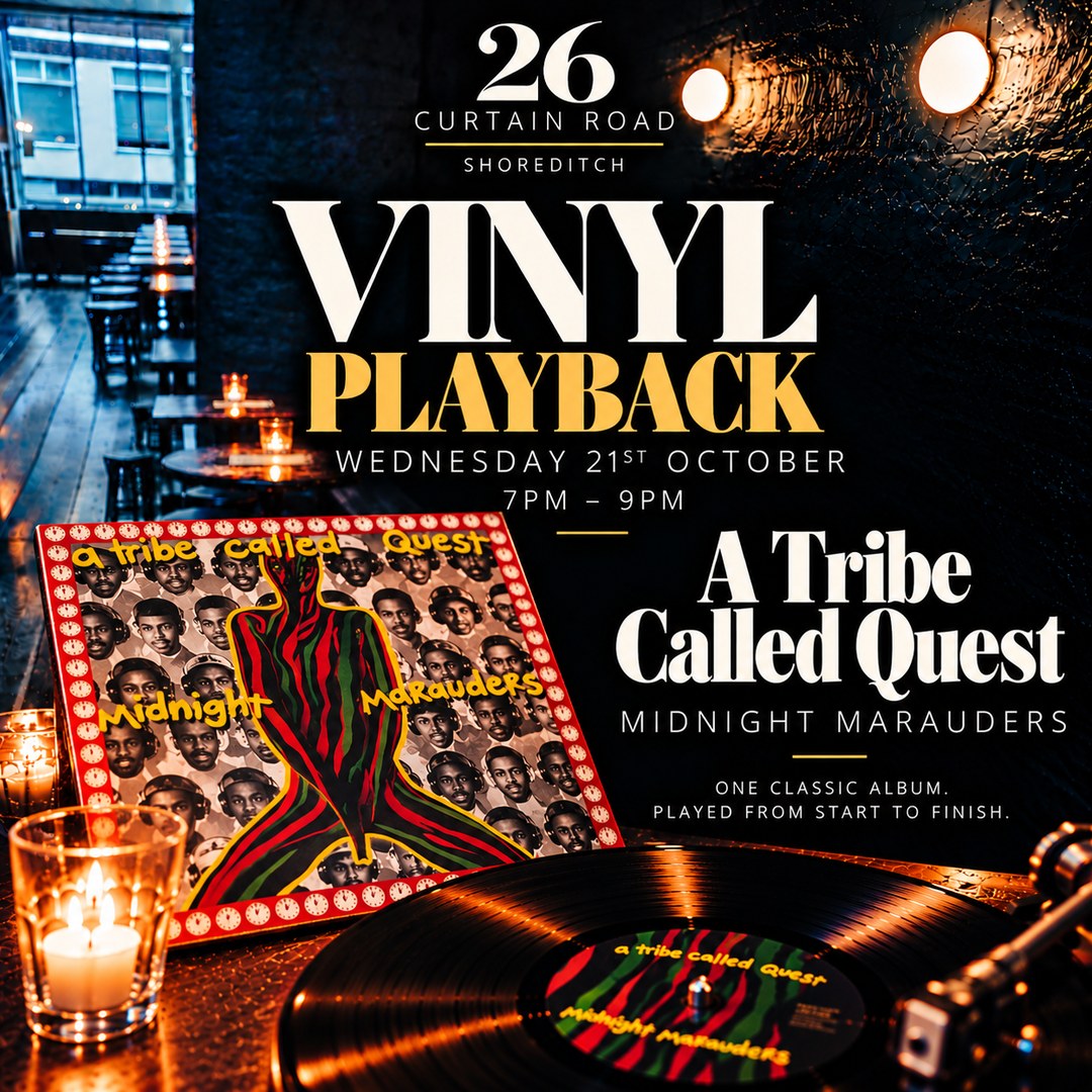 Vinyl LP playback session: A Tribe Called Quest 'Midnight Marauders'