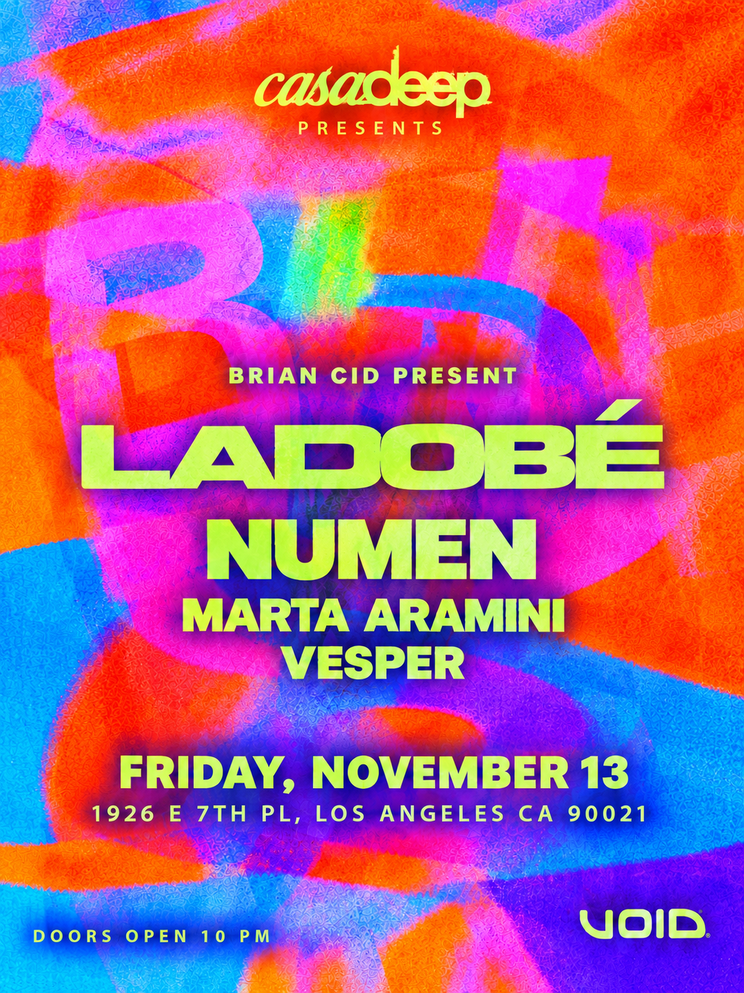 CASA DEEP PRESENTS — LADOBÉ