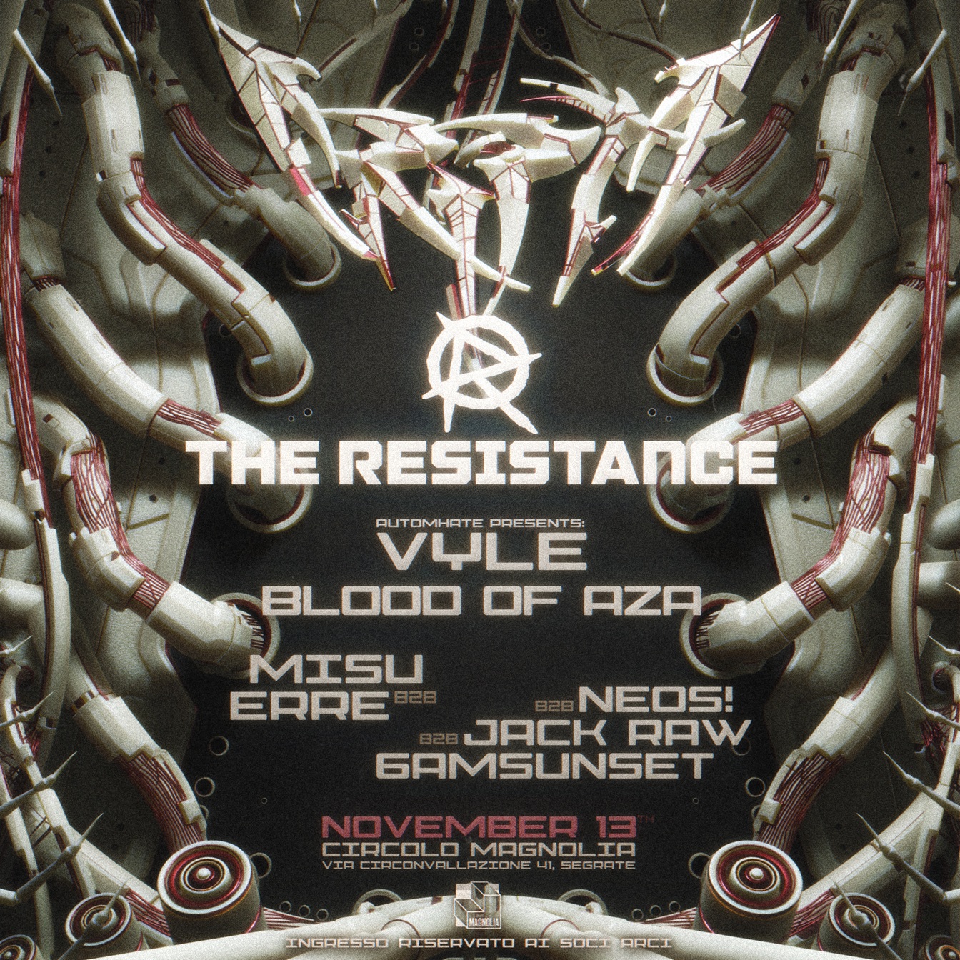 CRIPTA presents: The Resistance, Blood of Aza & VYLE