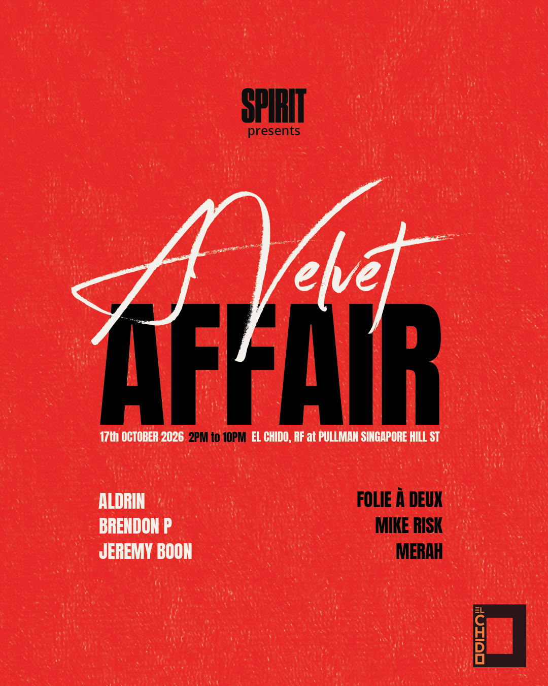 SPIRIT presents A Velvet Affair