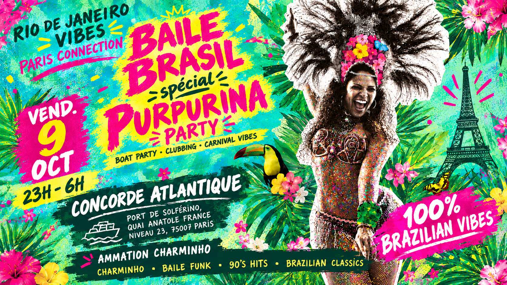 Baile Brasil Special Purpurina Party 