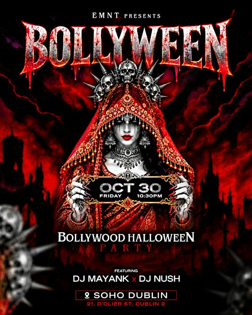 BOLLYWEEN: Halloween Bollywood Night @ SoHo