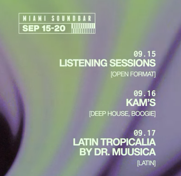 Listening Sessions - Open Format