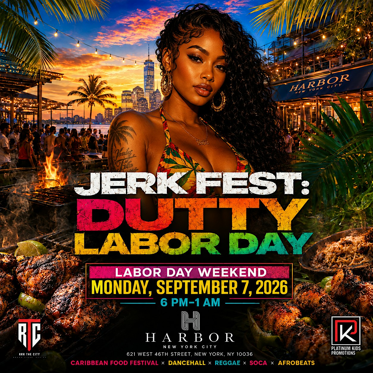REGGAE SUPER STAR ARMANI Labor Day at Harbor NYC