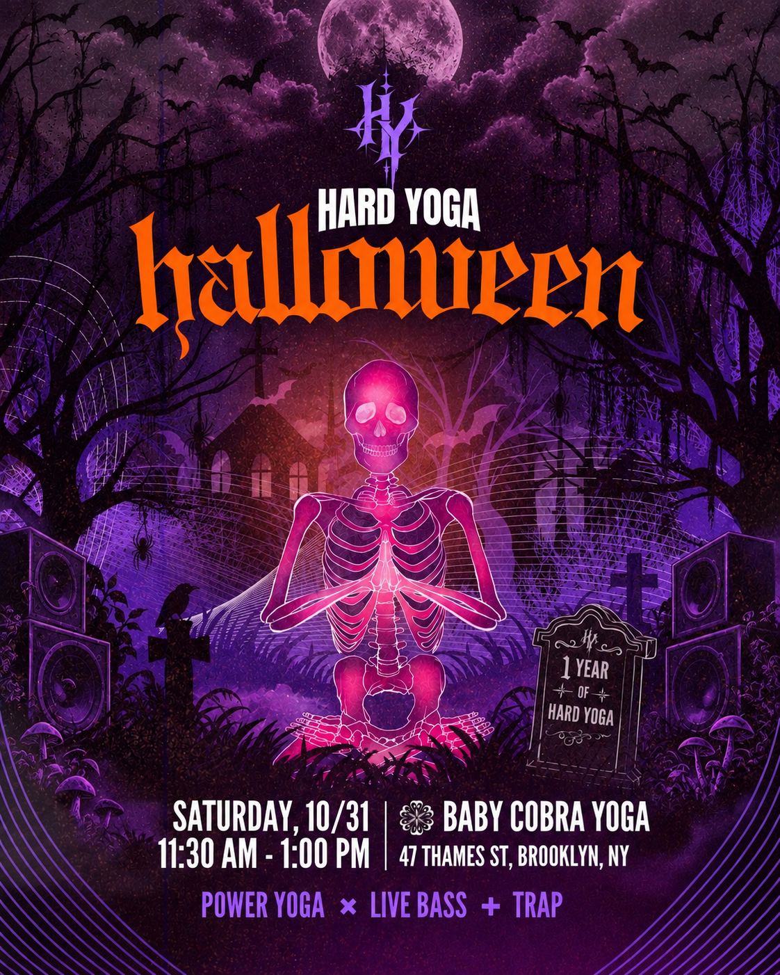 Hard Yoga: Halloween — One Year Anniversary