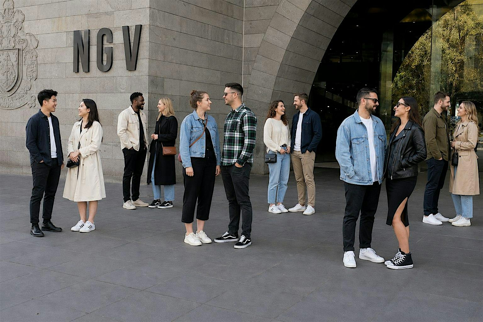 Melbourne NGV: Ethical Speed Dating - 45-60 years old - Straight $15