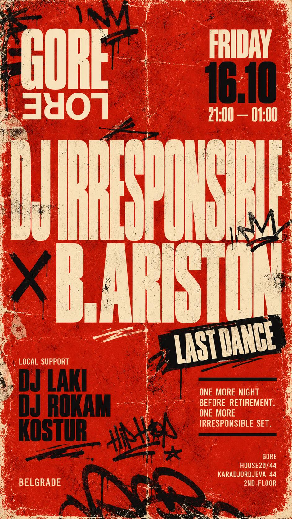 DJ IRRESPONSIBLE X B. ARISTON