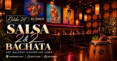 Salsa & Bachata Night at WA. Art Gallery Vibes