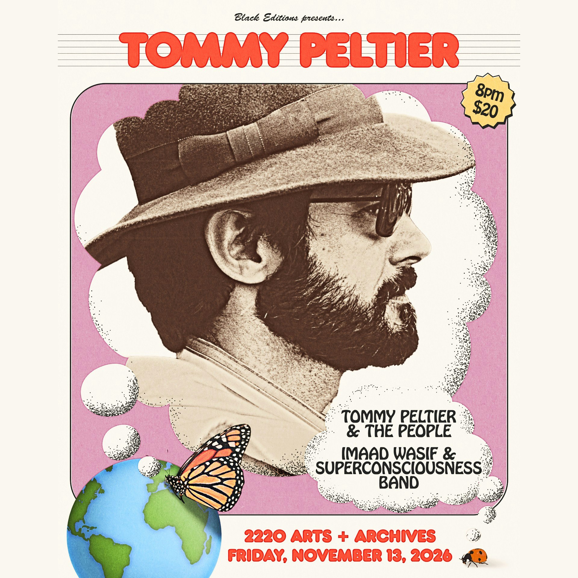 Tommy Peltier + the People, Imaad Wasif's Superconsciousness