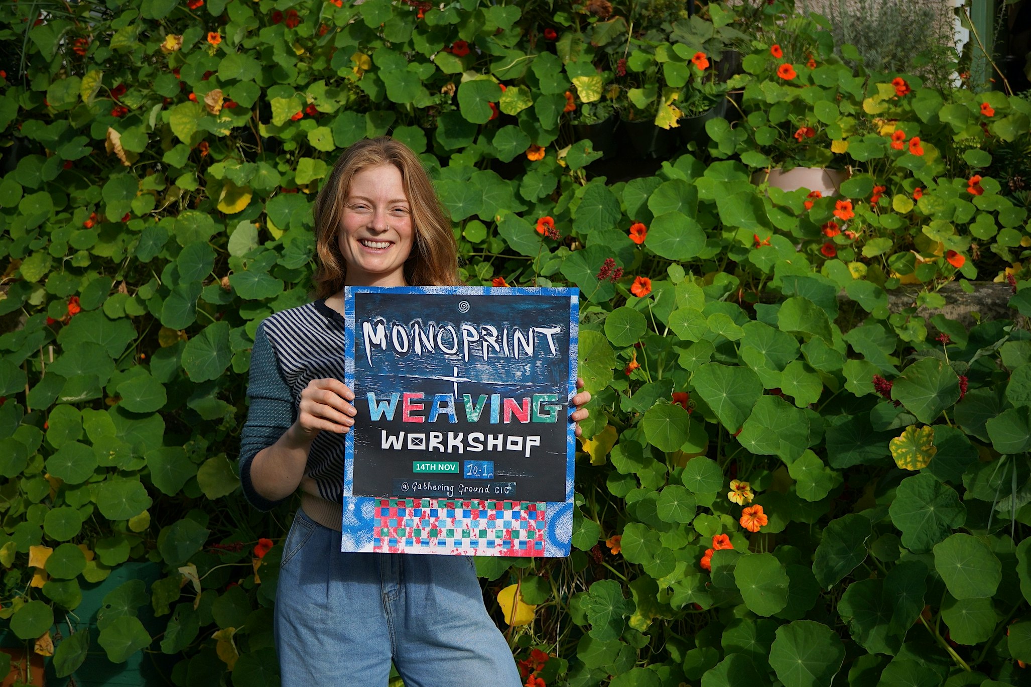 Monoprint & Weaving | with Artist Erin Rhode