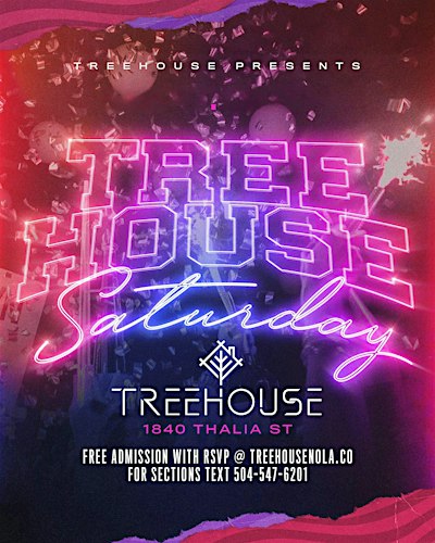 Treehouse SATURDAYS | Every Saturday Nigh