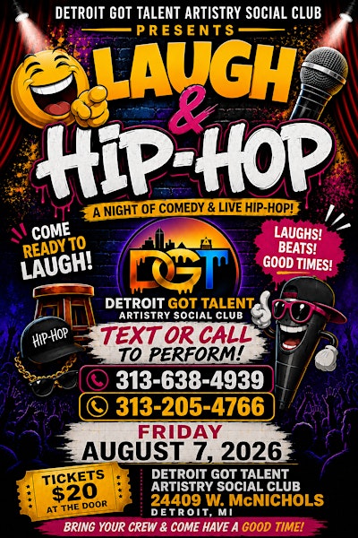 Laugh & Hip hop