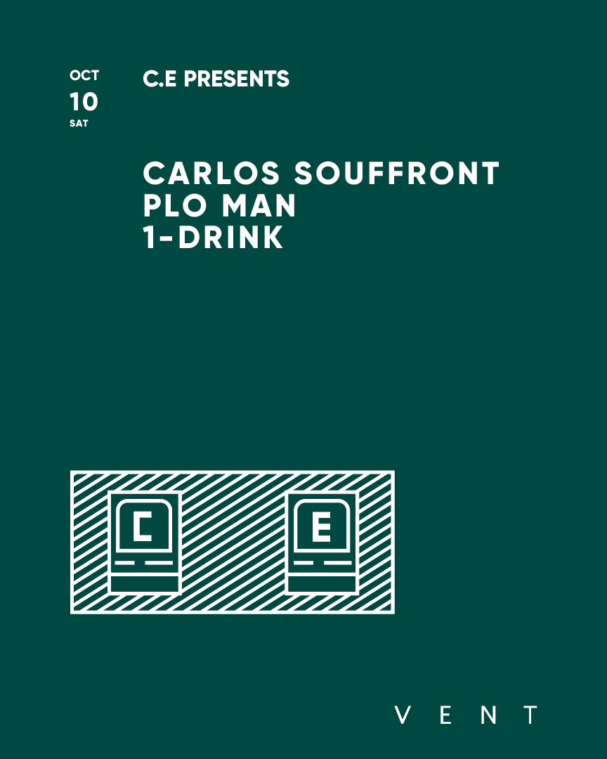 Carlos Souffront , PLO Man , 1-DRINK / C.E pesents