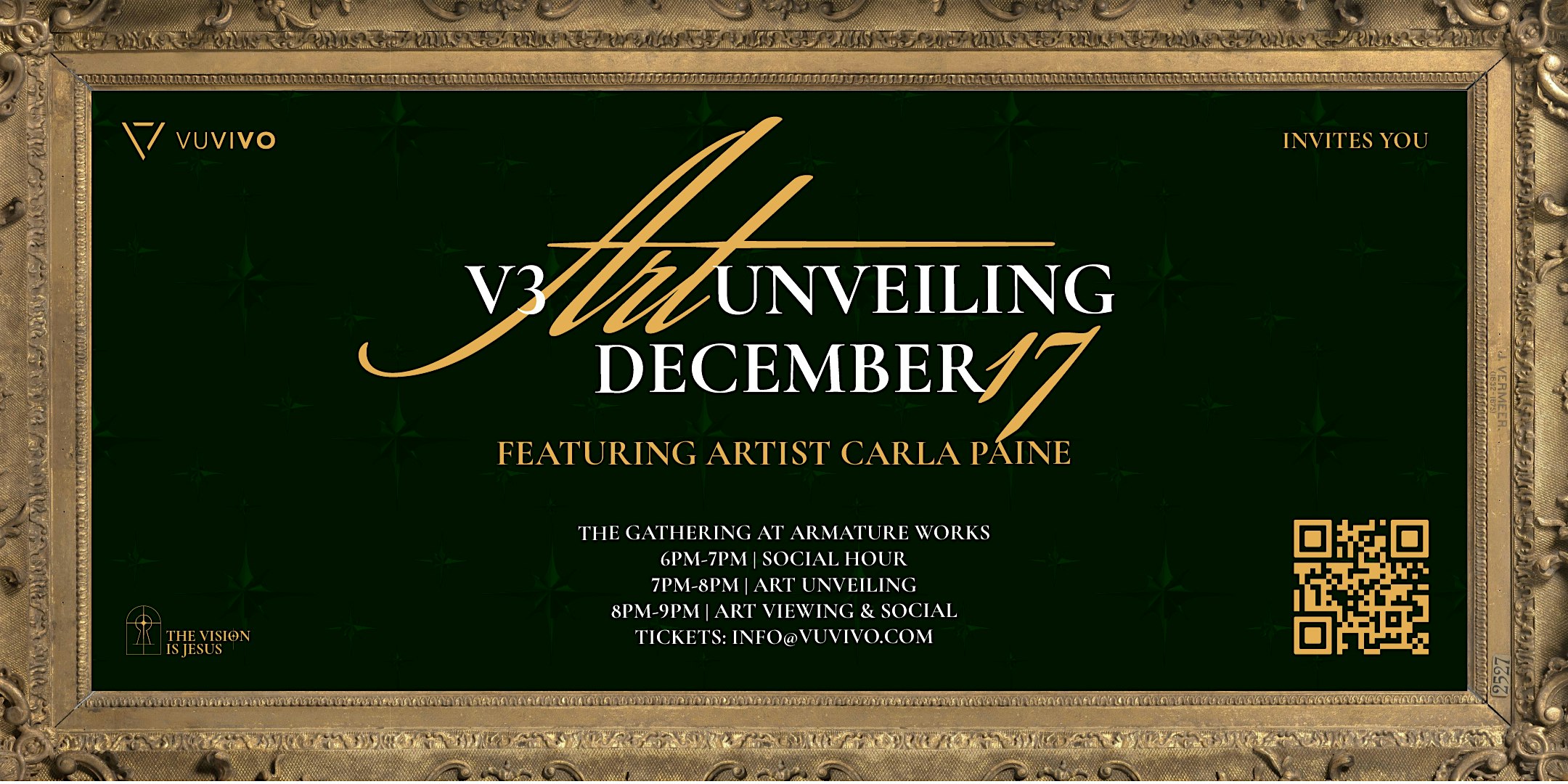 V3 Art Unveiling with Carla Paine