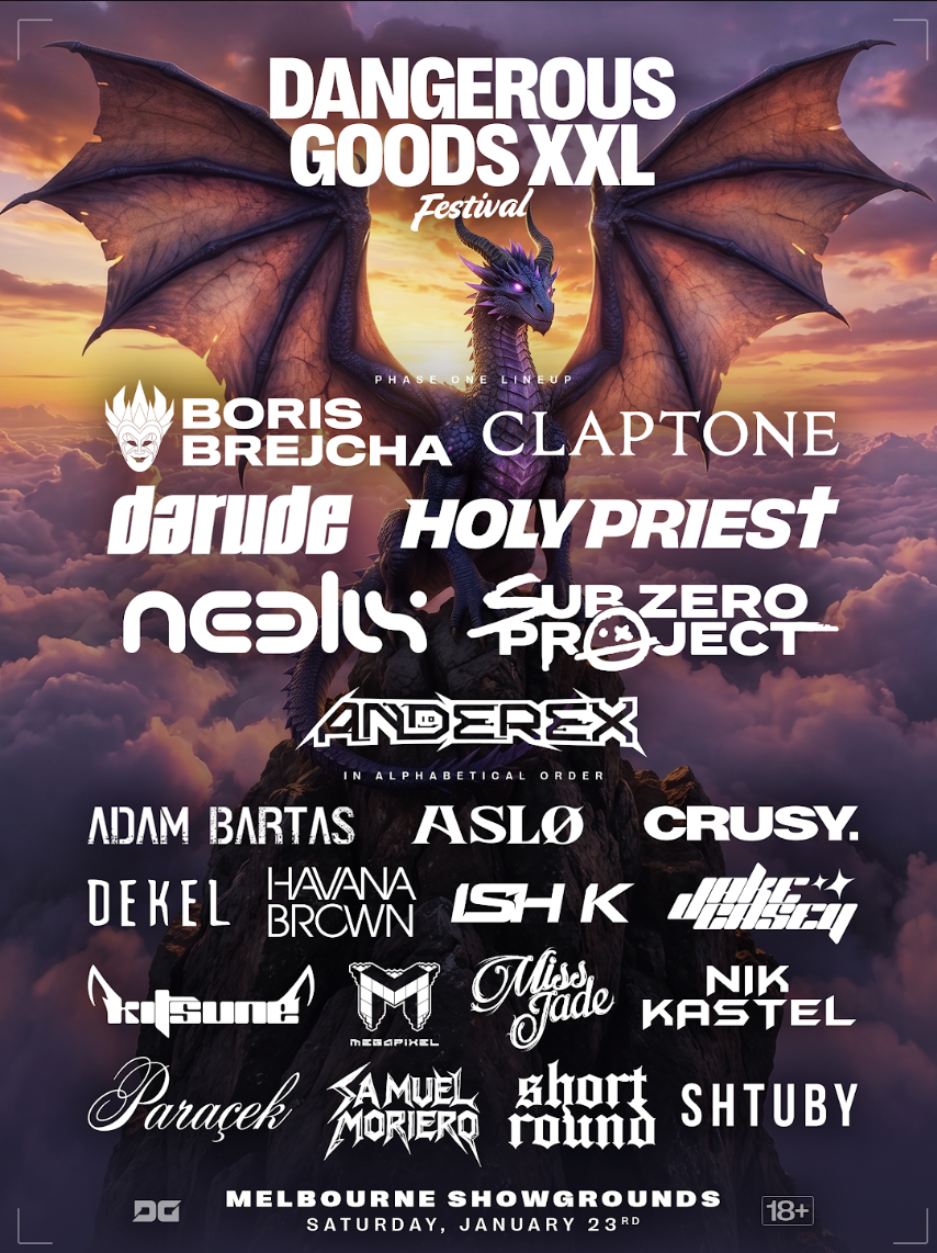 Dangerous Goods XXL Festival - Melbourne 2027