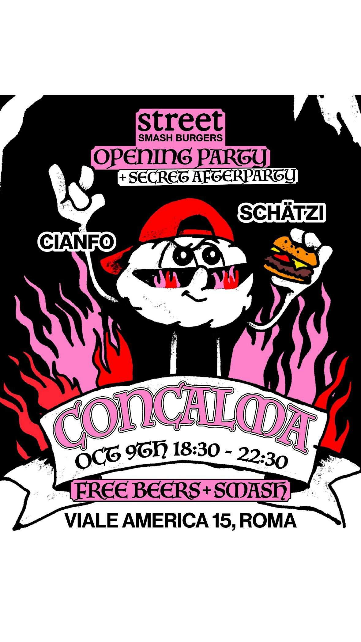 CONCALMA - Street Opening Party EUR Roma
