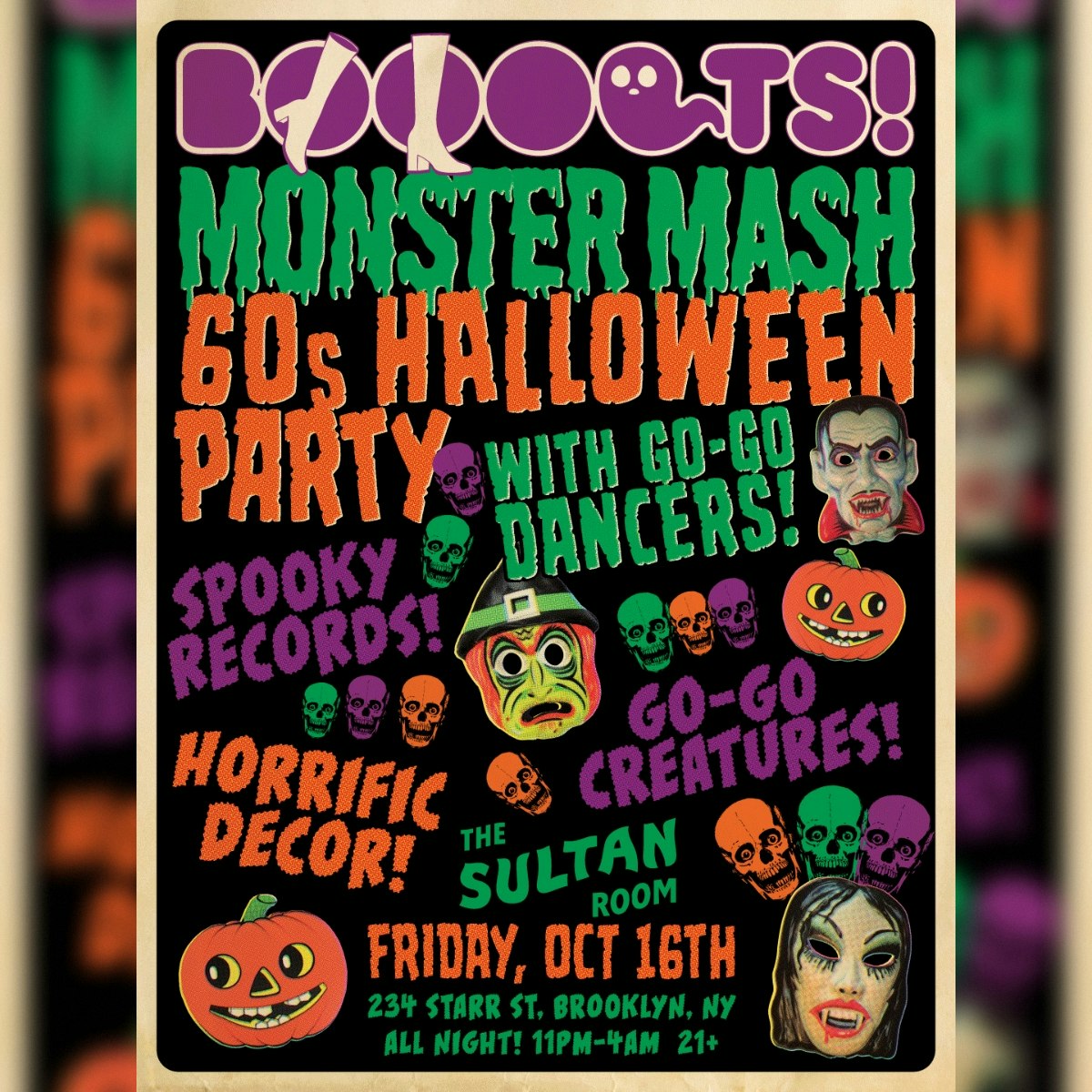 BOOTS! MONSTER MASH