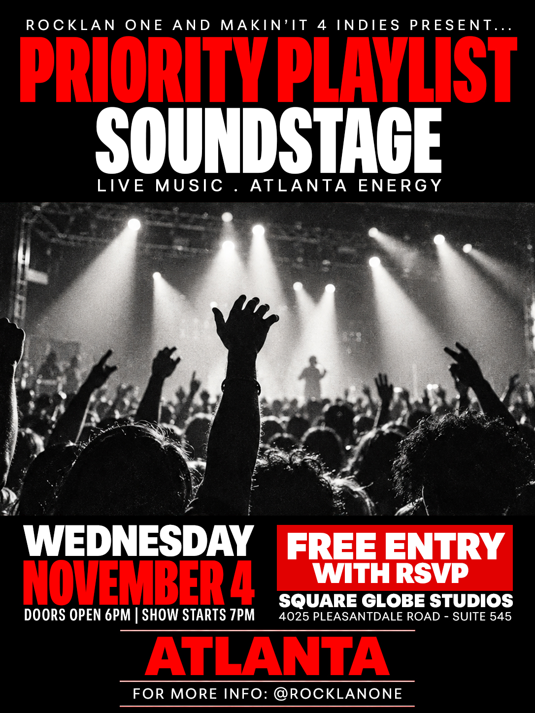 Priority Playlist Soundstage - Atlanta